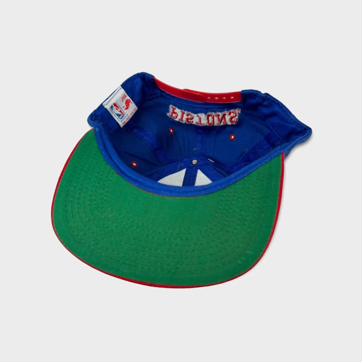 Detroit Pistons NBA Vintage Snapback hat - Image 4