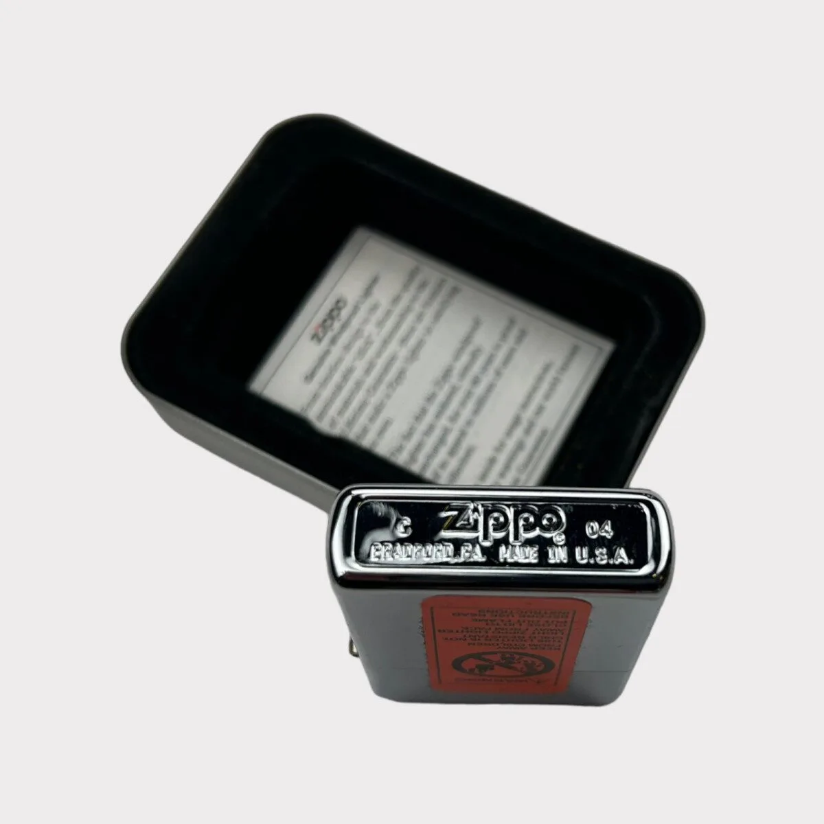 Vintage Deadstock Zippo Indiana Pacers NBA Lighter - Image 5