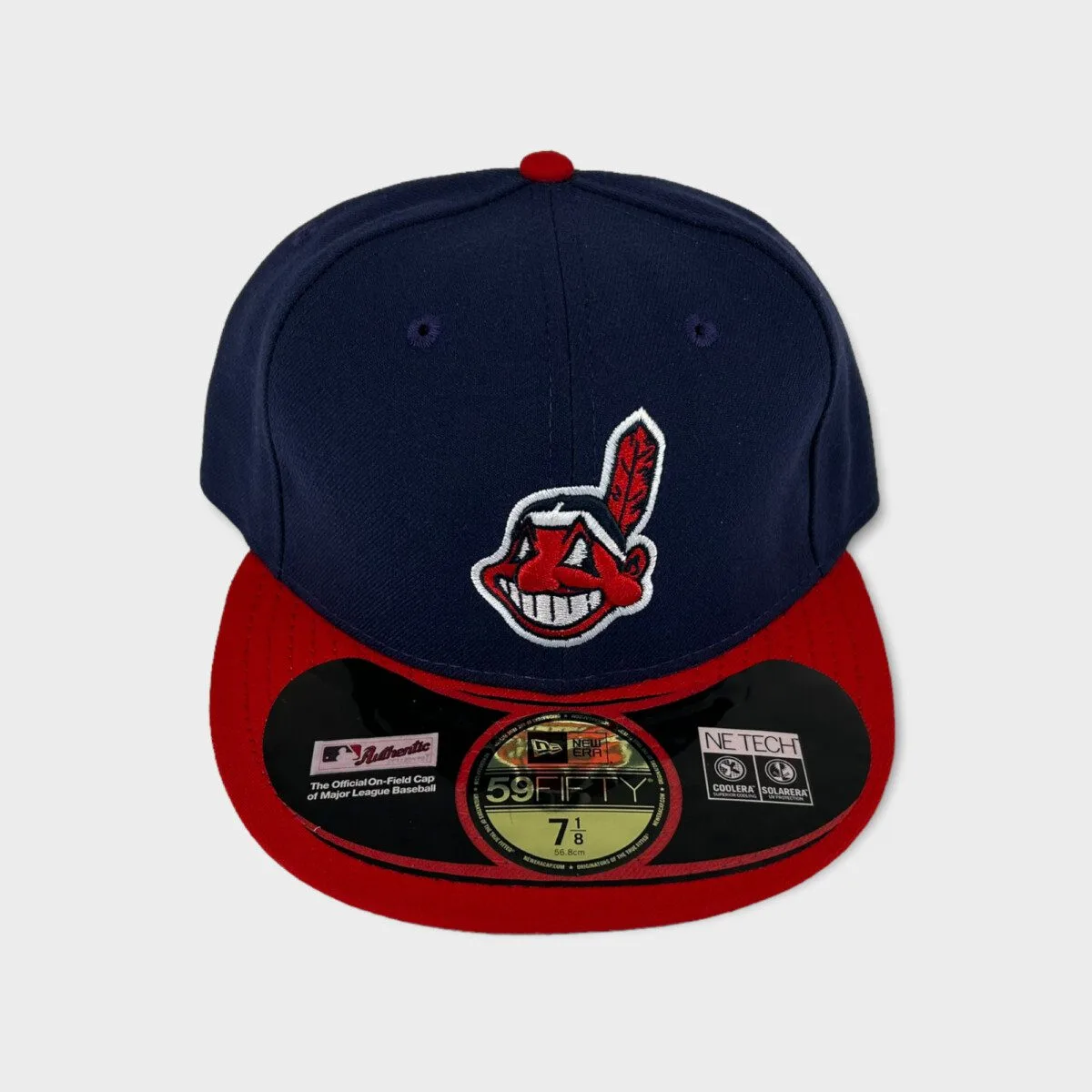 Cleveland Indians MLB New Era fitted Authentic hat