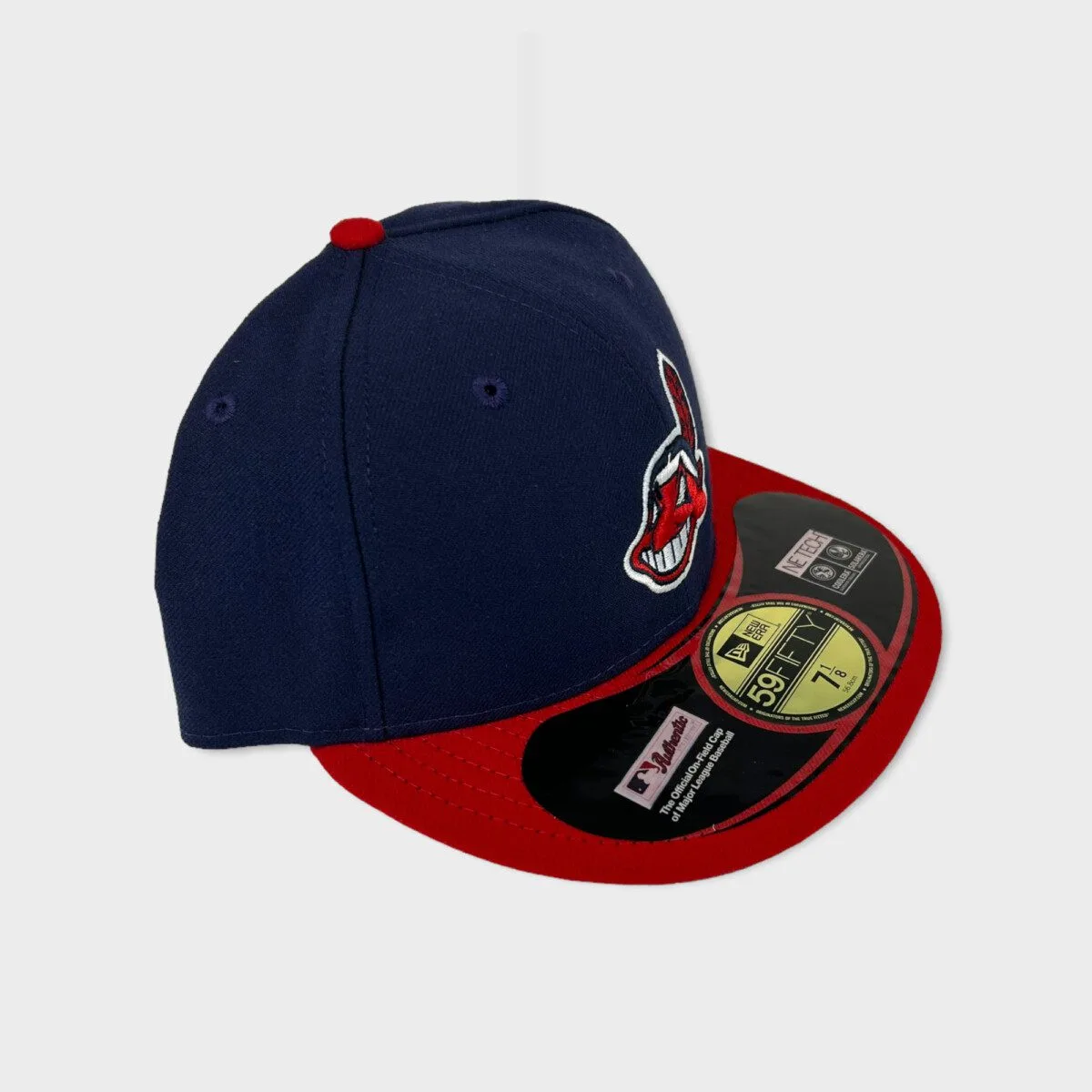 Cleveland Indians MLB New Era fitted Authentic hat - Image 2