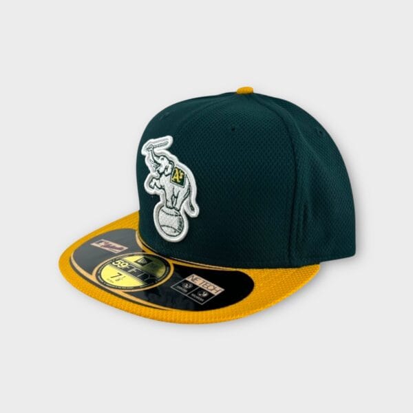 Oakland Athletics MLB New Era BP fitted hat - Image 2