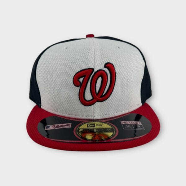 Washington Nationals MLB New Era 2013 BP fitted hat