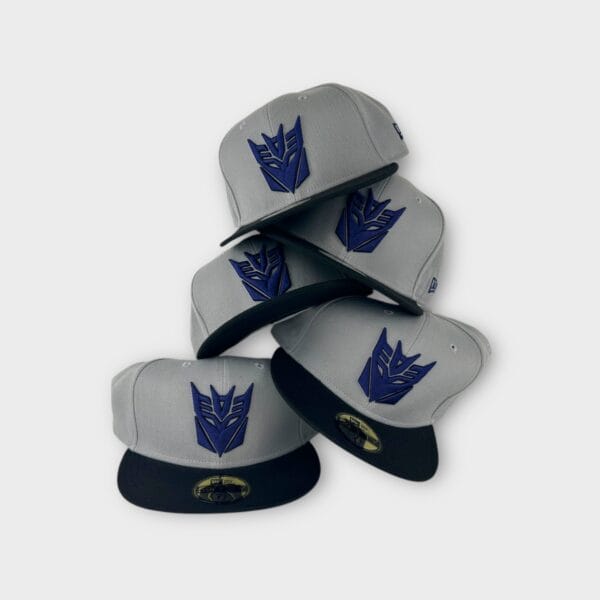 Transformers Decepticon Cybertron Marvel New Era fitted hat - Image 3