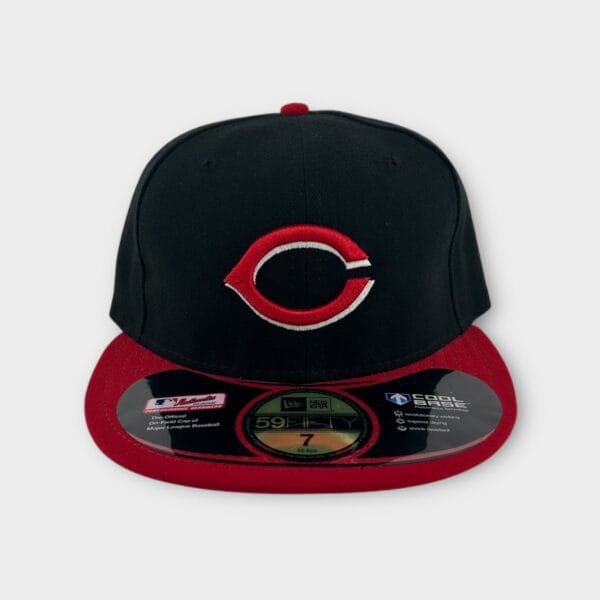 Cincinnati Reds MLB New Era authentic fitted hat