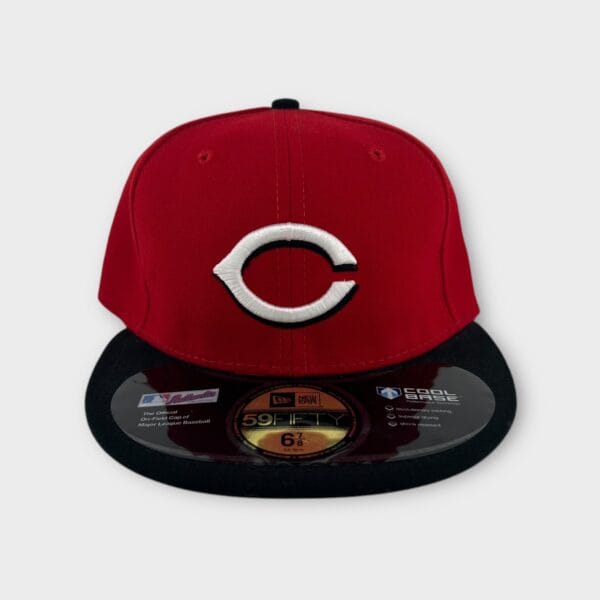 Cincinnati Reds MLB New Era authentic fitted hat