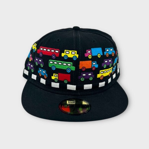 Wheels on the bus New Era fitted hat