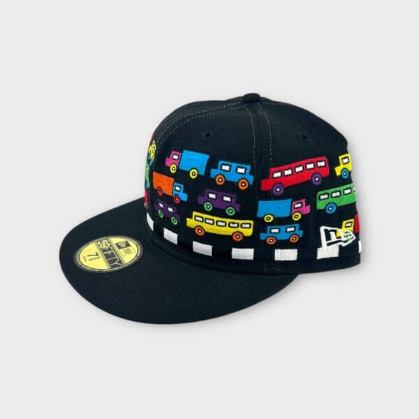 Wheels on the bus New Era fitted hat - Image 2