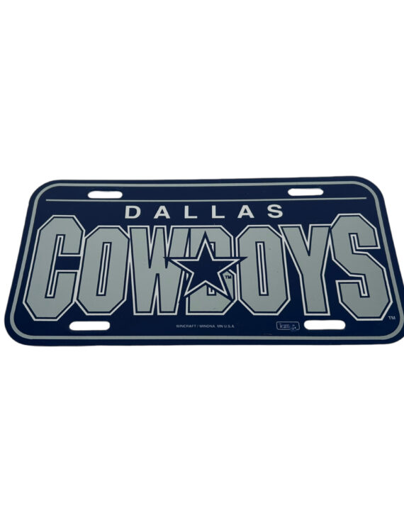Vintage Deadstock Plate Dallas Cowboys NFL