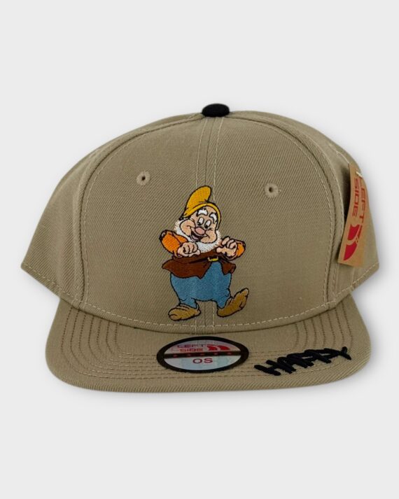 Disney Snow White 'Happy Left Side retro snapback hat