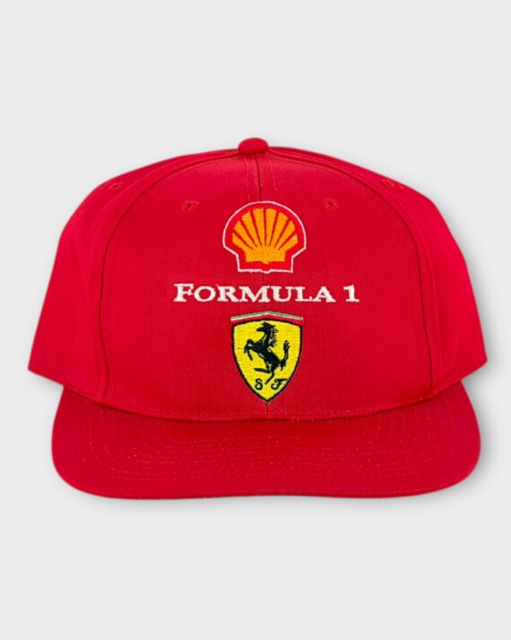 Deadstock Vintage Snapback Shell Formula 1 Ferrari